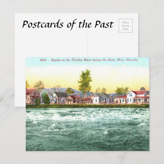 Oud Briefkaart - Reno, Nevada, Verenigde Staten (Voorkant / Achterkant)