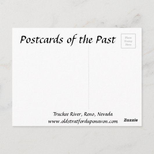 Oud Briefkaart - Reno, Nevada, Verenigde Staten (Achterkant)