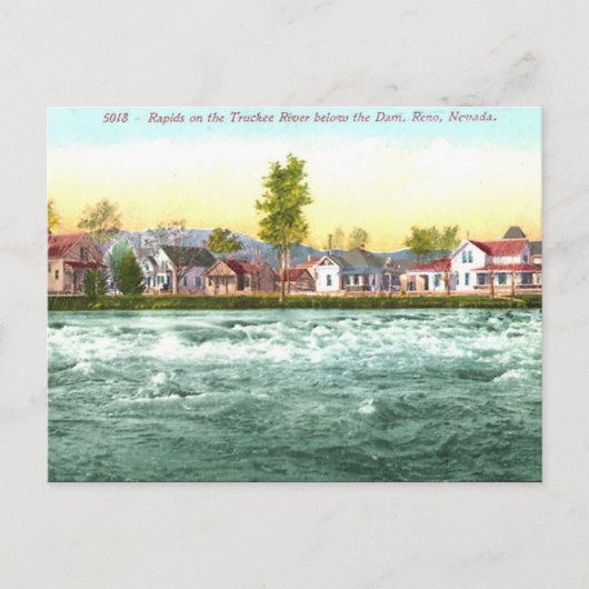 Oud Briefkaart - Reno, Nevada, Verenigde Staten (Voorkant)