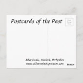 Oud Briefkaart - Riber Castle, Matlock, Derbyshire (Achterkant)