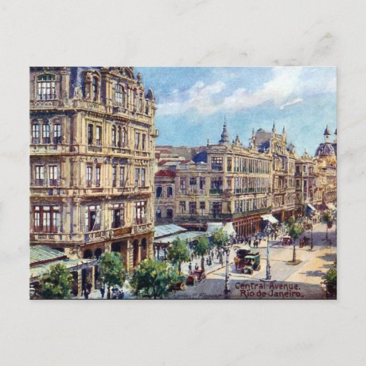 Oud Briefkaart - Rio de Janeiro (Voorkant)