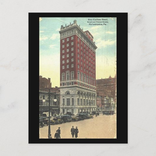 Oud Briefkaart - Ritz-Carlton Hotel, Philadelphia (Voorkant)