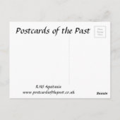 Oud Briefkaart - RMS Aquitania (Achterkant)