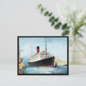 Oud Briefkaart - RMS Carinthia (Staand voorkant)