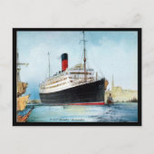 Oud Briefkaart - RMS Carinthia (Voorkant)
