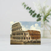 Oud Briefkaart, Rome, Colosseum Briefkaart (Staand voorkant)