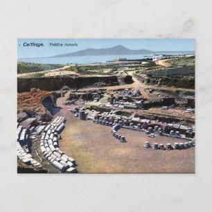 Oud Briefkaart - Romeins amfitheater, draagtas