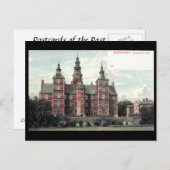 Oud Briefkaart - Rosenborg Castle, Kopenhagen (Voorkant / Achterkant)