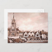 Oud Briefkaart - Rother St, Stratford-upon-Avon (Voorkant / Achterkant)