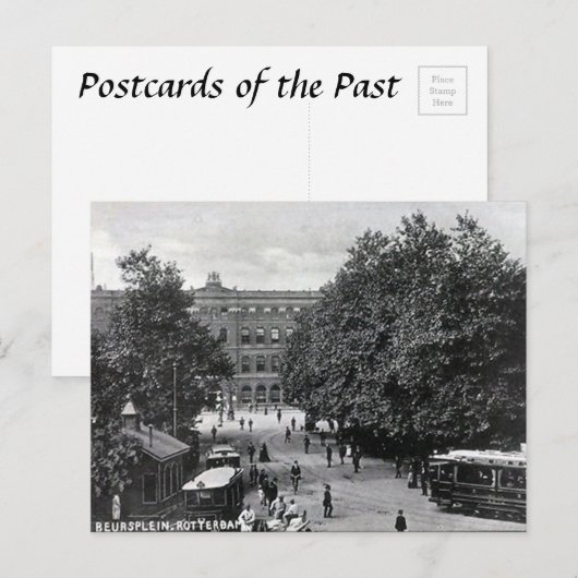 Oud Briefkaart - Rotterdam, Nederland (Voorkant / Achterkant)