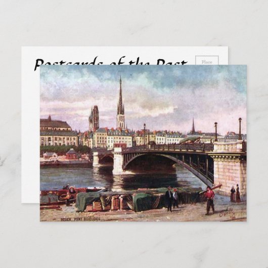 Oud Briefkaart - Rouen, Seine Maritime (Voorkant / Achterkant)