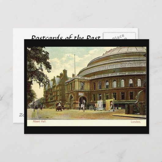 Oud Briefkaart - Royal Albert Hall, Londen (Voorkant / Achterkant)