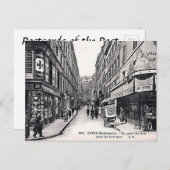 Oud Briefkaart - Rue André del Sarte, Parijs (Voorkant / Achterkant)