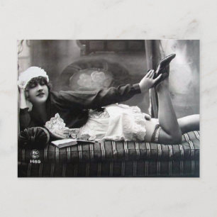 Oud Briefkaart - Ruglijnrecht