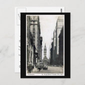 Oud Briefkaart - S Broad St, Philadelphia PA (Voorkant / Achterkant)