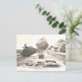 Oud Briefkaart - Saint-Jean-de-Losne, Cote d'Or (Staand voorkant)