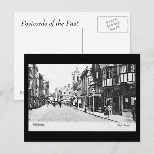 Oud Briefkaart - Salisbury, Wiltshire (Voorkant / Achterkant)