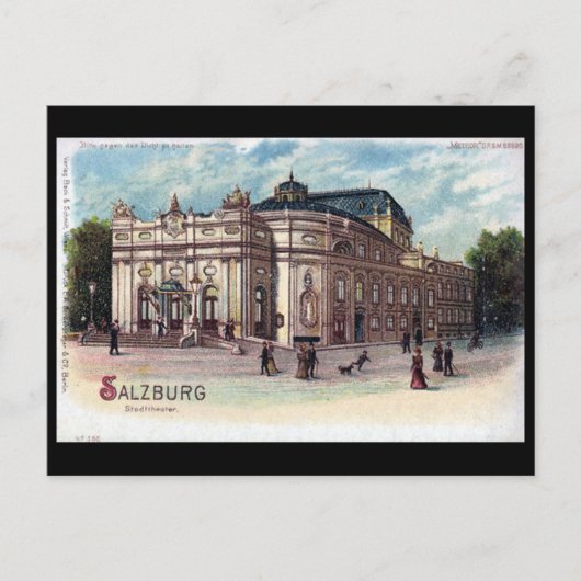 Oud Briefkaart - Salzburg , Oostenrijk (Voorkant)