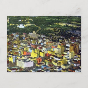 Oud Briefkaart - San Diego, Californië