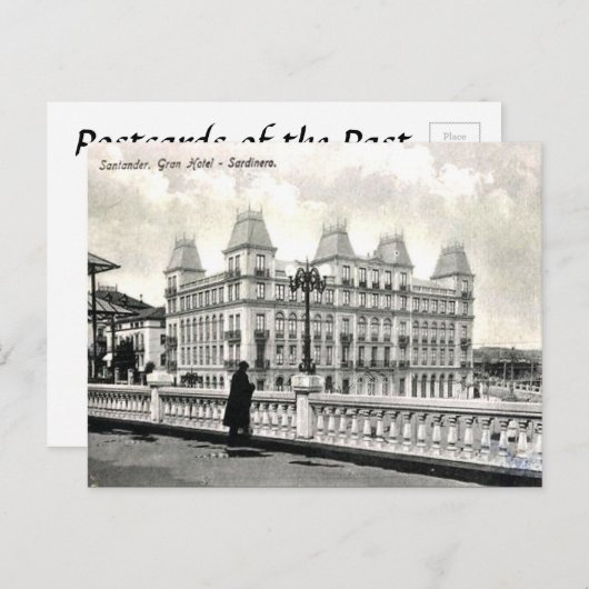 Oud Briefkaart - Santander Spanje (Voorkant / Achterkant)