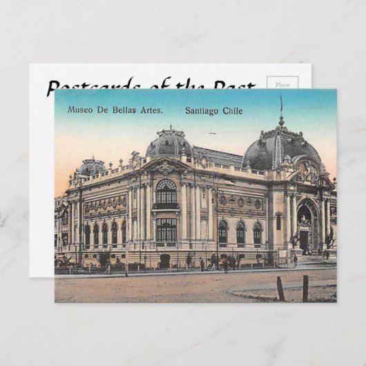 Oud Briefkaart - Santiago. Chili (Voorkant / Achterkant)