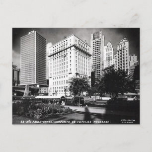 Oud Briefkaart - São Paulo, Brazilië