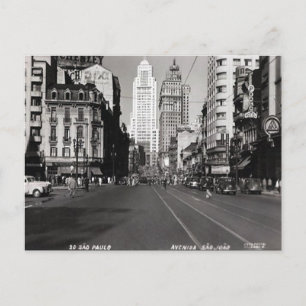 Oud Briefkaart - São Paulo, Brazilië