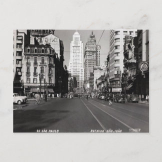 Oud Briefkaart - São Paulo, Brazilië