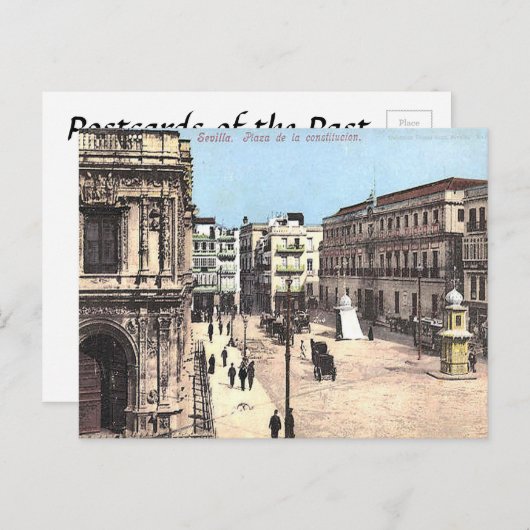 Oud Briefkaart - Sevilla. Spanje (Voorkant / Achterkant)