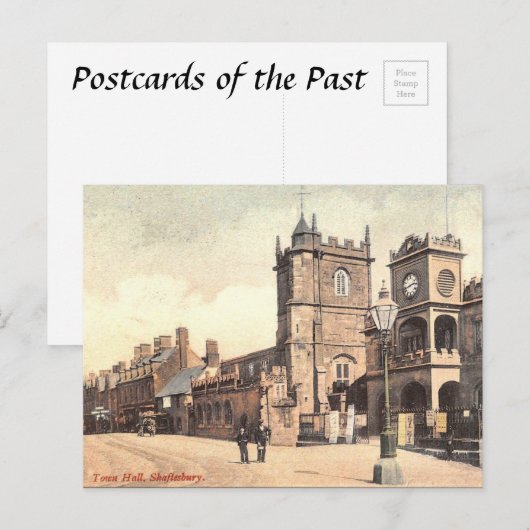 Oud Briefkaart - Shaftesbury, Dorset (Voorkant / Achterkant)