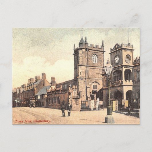 Oud Briefkaart - Shaftesbury, Dorset (Voorkant)