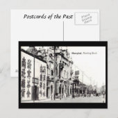 Oud Briefkaart - Shanghai, China (Voorkant / Achterkant)