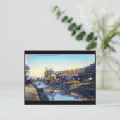 Oud Briefkaart - Shanghai, China. (Staand voorkant)