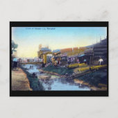 Oud Briefkaart - Shanghai, China. (Voorkant)