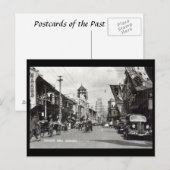 Oud Briefkaart - Shanghai, China (Voorkant / Achterkant)