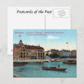 Oud Briefkaart - Shanghai, China (Voorkant / Achterkant)