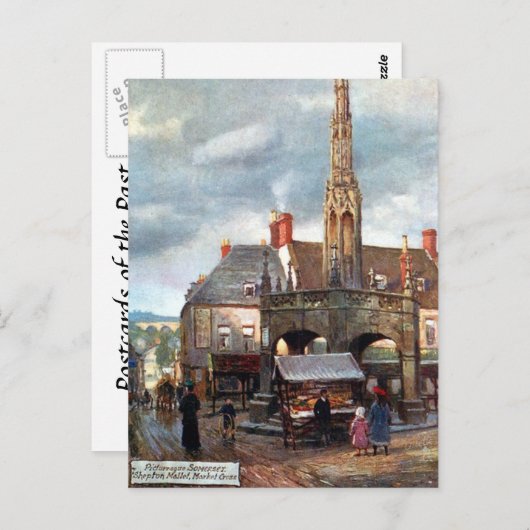 Oud Briefkaart - Shepton Mallet, Somerset (Voorkant / Achterkant)