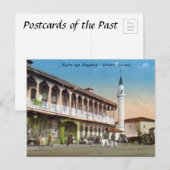 Oud Briefkaart - Shkodra/Scutari, Albanië (Voorkant / Achterkant)