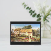 Oud Briefkaart, Shottery, Anne Hathaway's Cottage Briefkaart (Staand voorkant)