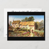 Oud Briefkaart, Shottery, Anne Hathaway's Cottage Briefkaart (Voorkant / Achterkant)