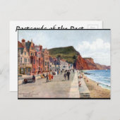 Oud Briefkaart - Sidmouth, Devon (Voorkant / Achterkant)