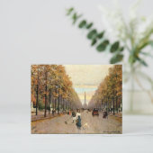 Oud Briefkaart - Siegesallee, Berlijn (Staand voorkant)