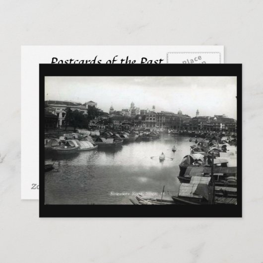Oud Briefkaart - Singapore (Voorkant / Achterkant)