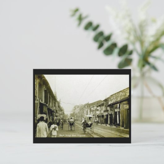 Oud Briefkaart - Singapore (Staand voorkant)