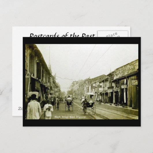 Oud Briefkaart - Singapore (Voorkant / Achterkant)