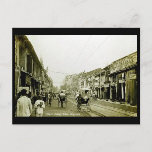 Oud Briefkaart - Singapore (Voorkant)