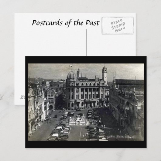 Oud Briefkaart - Singapore (Voorkant / Achterkant)