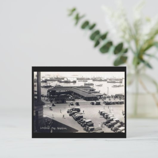 Oud Briefkaart - Singapore (Staand voorkant)