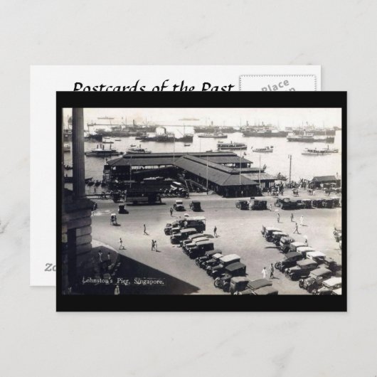 Oud Briefkaart - Singapore (Voorkant / Achterkant)