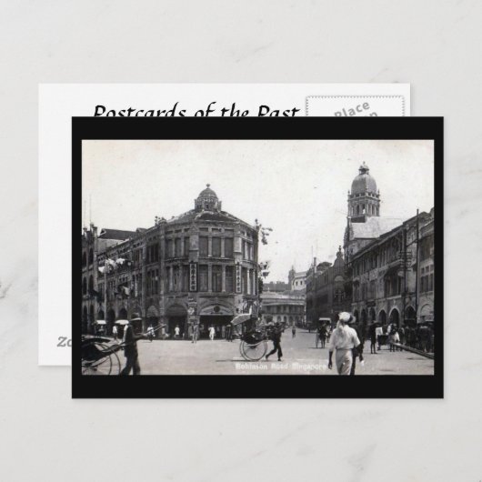 Oud Briefkaart - Singapore (Voorkant / Achterkant)